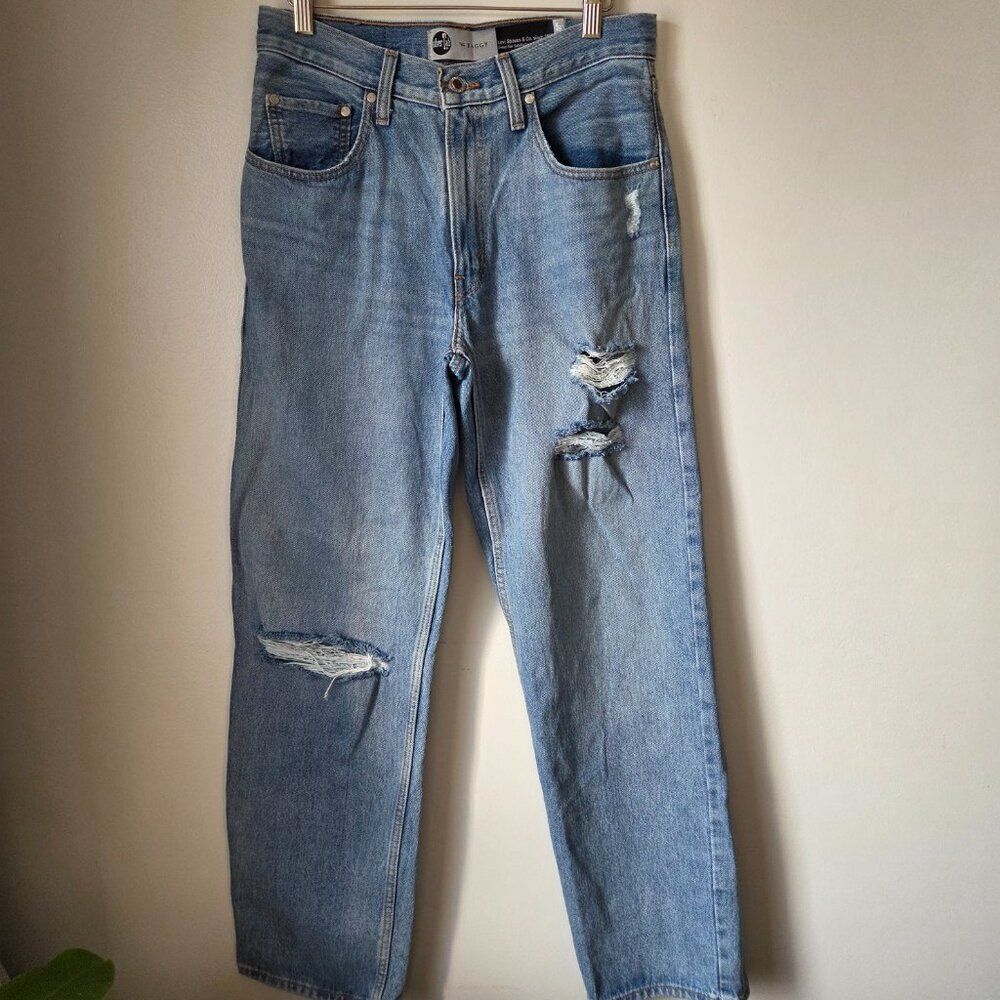 EUC LIKE NEW LEVI'S STRAUSS SILVERTAB '94 BAGGY JEANS SIZE 28 WOMENS